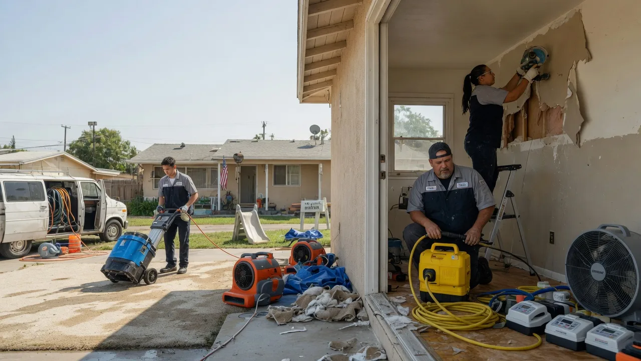 Water Damage Restoration in Ledbetter, TX near me